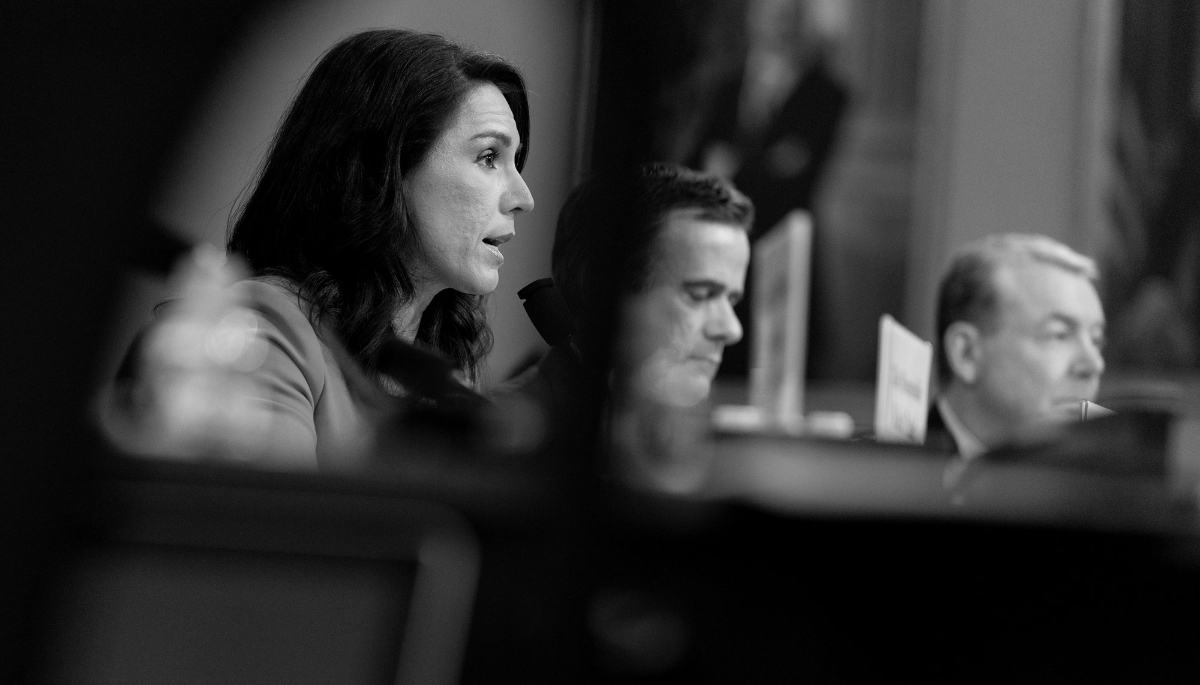 Tulsi Gabbard, at the annual hearings held in Congress at the end of March.