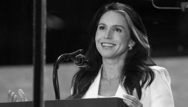 The US Director of National Intelligence (DNI), Tulsi Gabbard, on 21 September 2025.