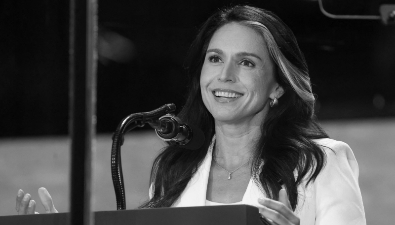 The US Director of National Intelligence (DNI), Tulsi Gabbard, on 21 September 2025.