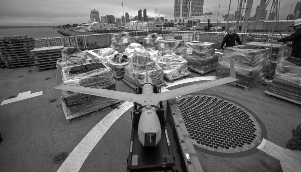 A major anti-drug operation by the US Coast Guard in San Diego, 13 February 2025.