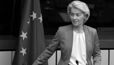  President of the European Commission, Ursula von der Leyen, at the European Parliament in Strasbourg, France, on 15 September 2026.