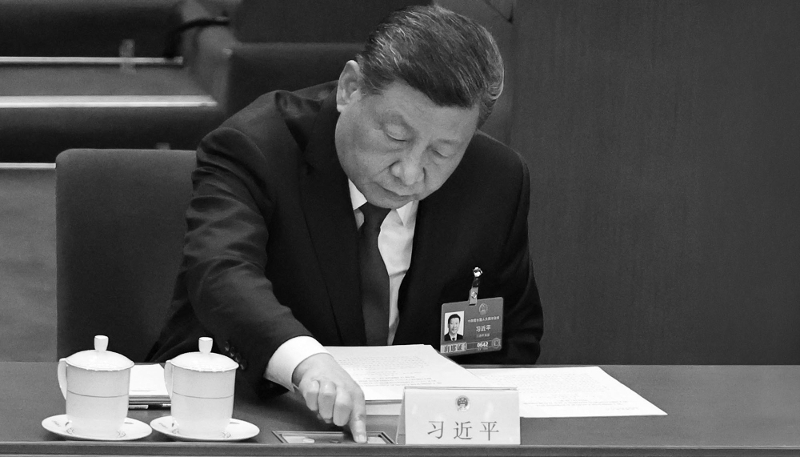 Chinese President Xi Jinping in Beijing, on 12 March 2026.