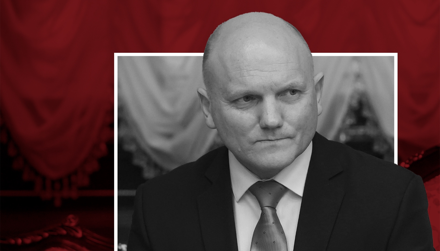 Ivan Tertel, chief of the Belarusian state security service, KGB.