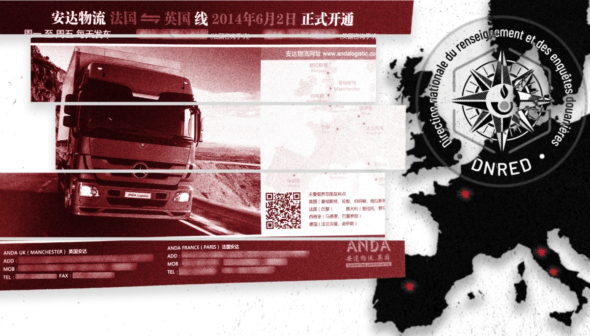 The Chinese logistics and transport giant Anda has experienced a string of attacks in Europe this year.