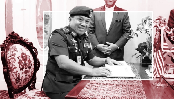 General Mohd Razali Alias, Director of the Malaysian Defence Intelligence Organisation (MDIO). 
