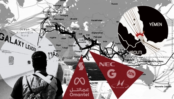 In the Red Sea, strategic submarine cable projects are being disrupted by the threat of Houthi attacks.