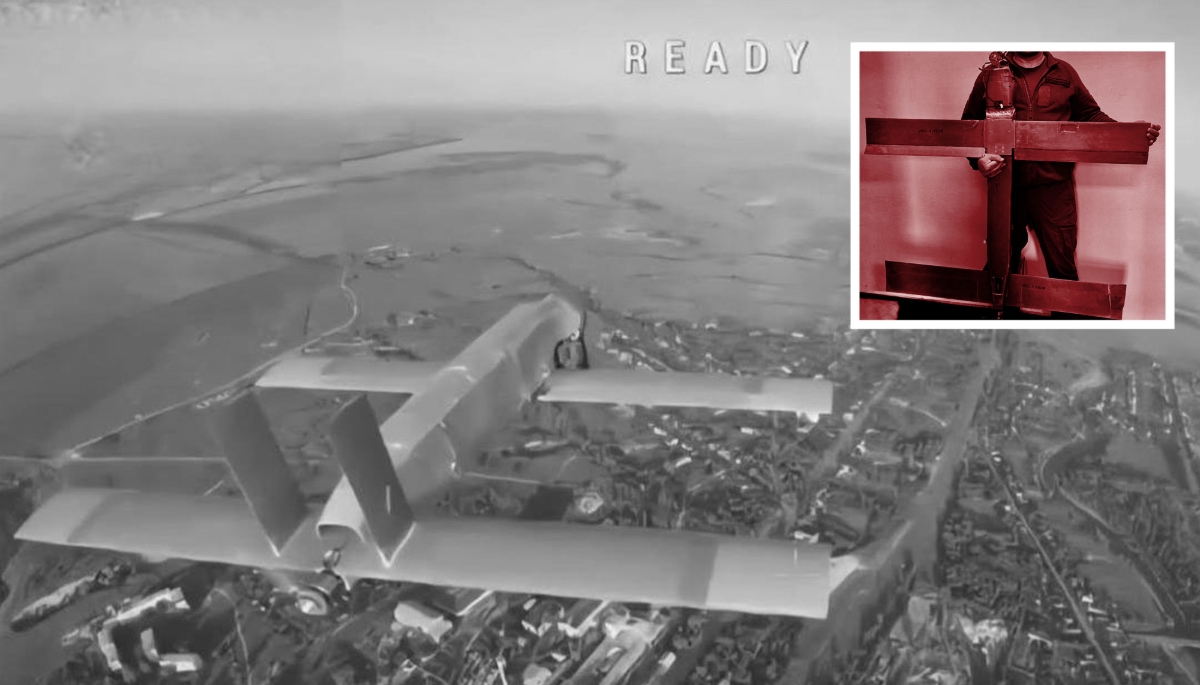 X15 drones deployed by Russian armed forces in Ukraine.
