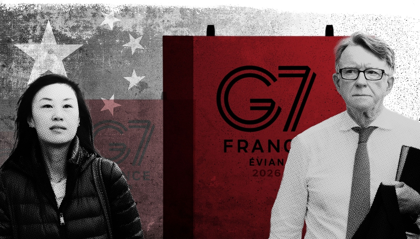 From left to right: Linda Sun, a Sino-American, and Peter Mandelson, a Briton, both of whom have been implicated in scandals that have rocked G7 countries.