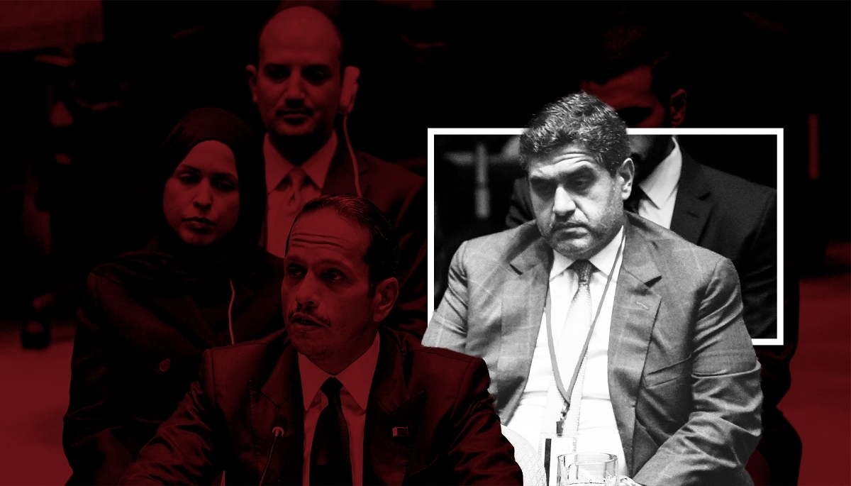Ali al-Thawadi, Qatar’s adviser on strategic affairs at the UN headquarters in New York, on 11 September 2025.

