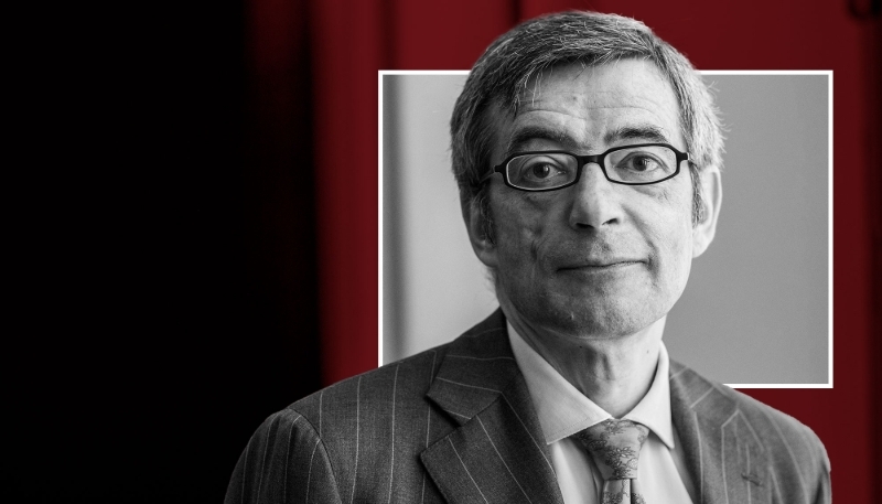 The head of France's CNCTR national oversight commission for intelligence-gathering techniques, Vincent Mazauric.