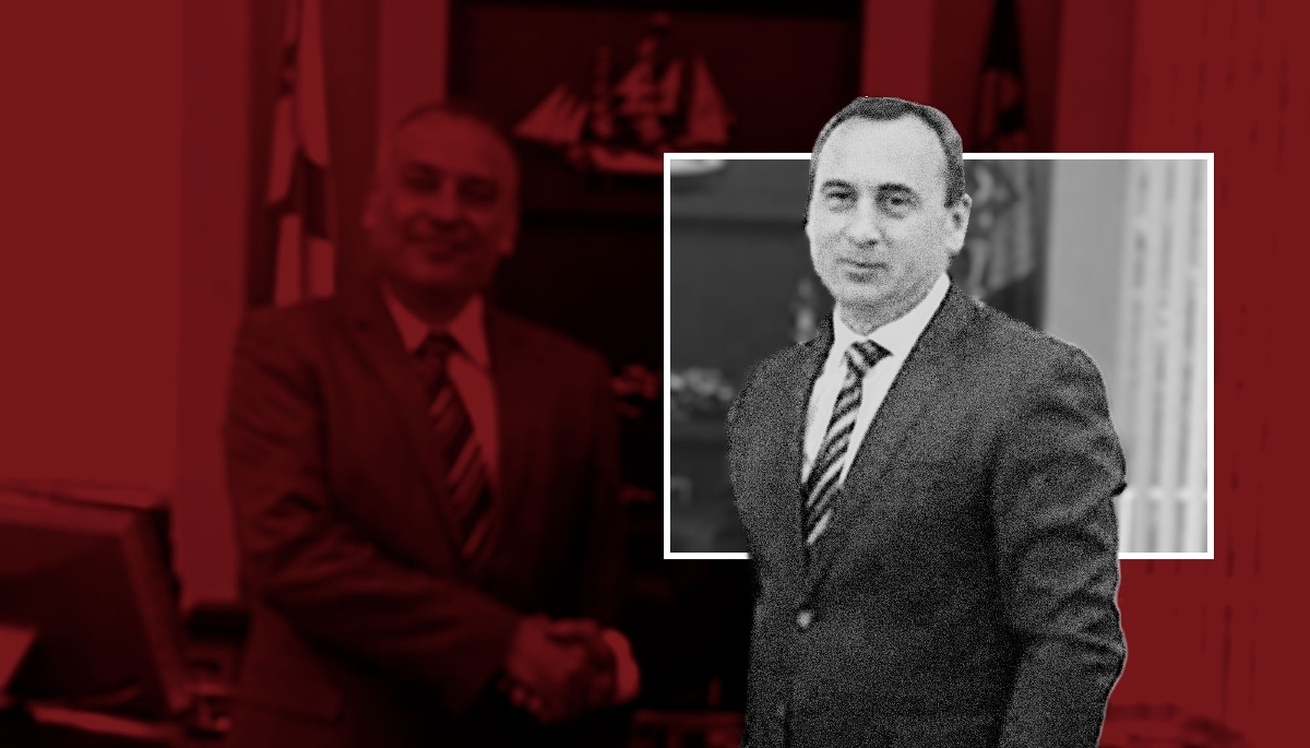 The head of Georgia's Special State Protection Service Anzor Chubinidze.