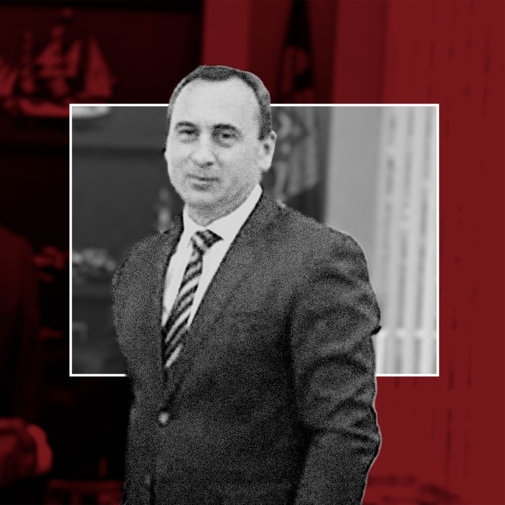 The head of Georgia's Special State Protection Service Anzor Chubinidze.