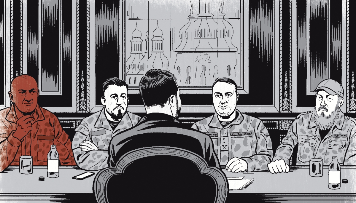 Ukraine's strongmen in war (1/4).