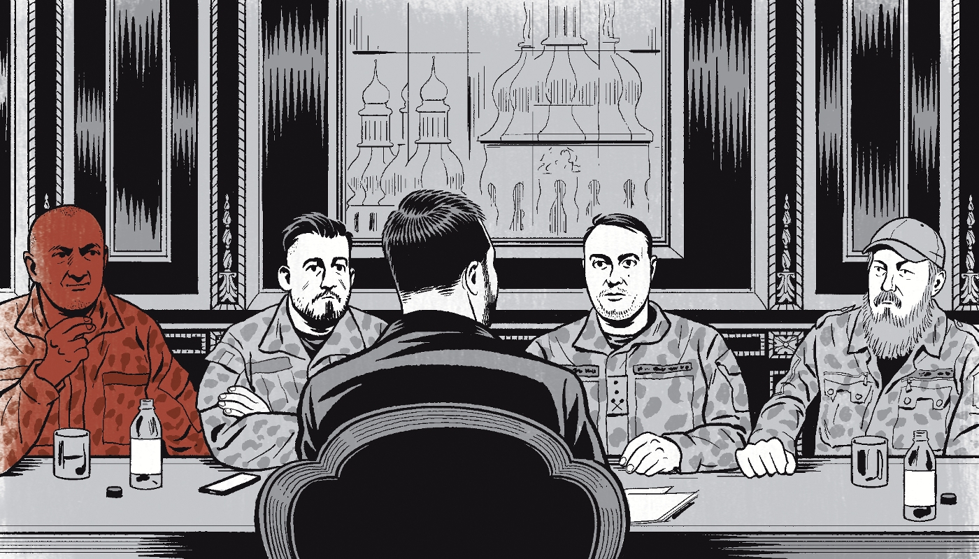 Ukraine's wartime strongmen (1/4).
