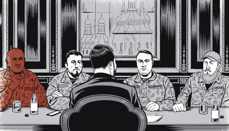 Ukraine's strongmen in war (1/4).