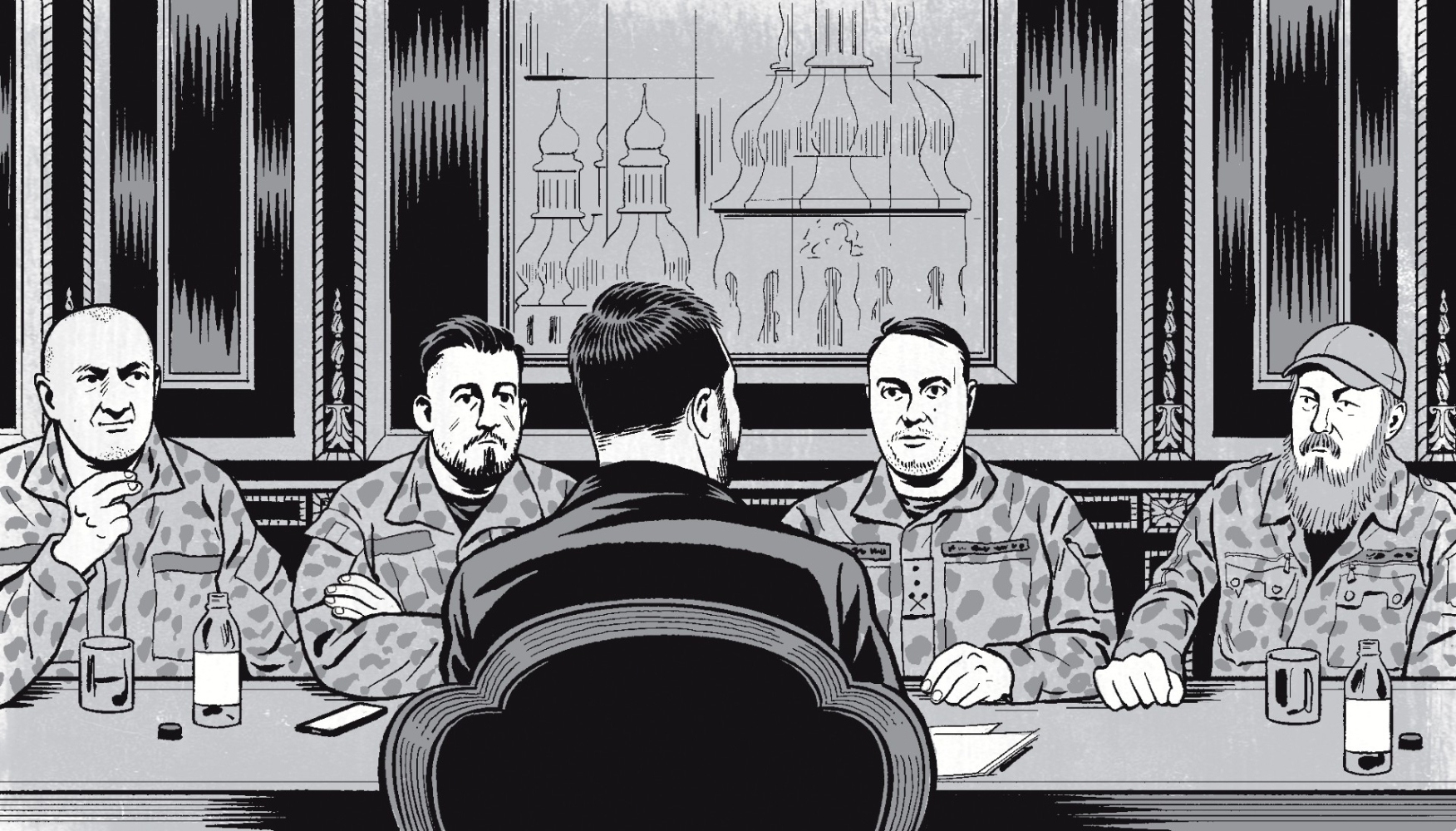 Ukraine's wartime strongmen