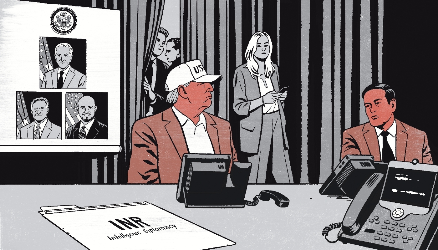 America First diplomacy (1/4).