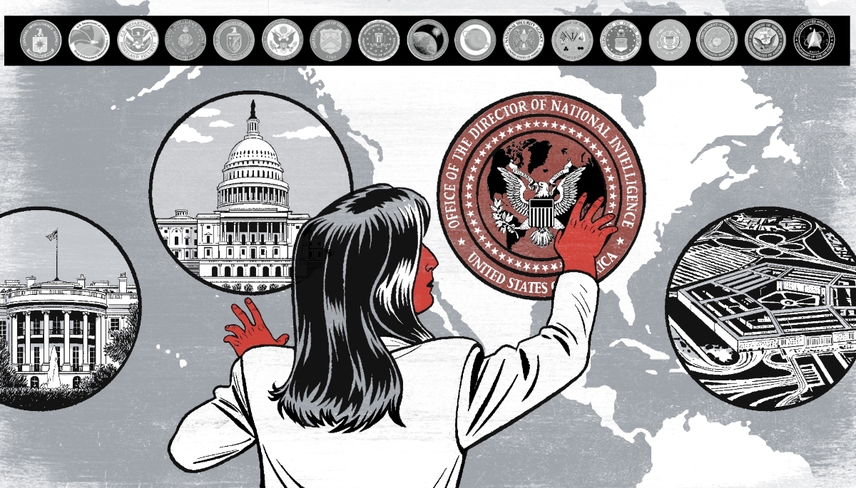 The White House spies.