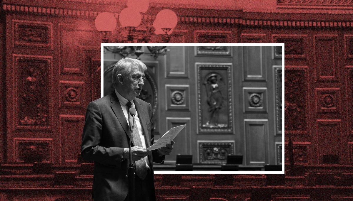 Former French senator Yannick Vaugrenard.