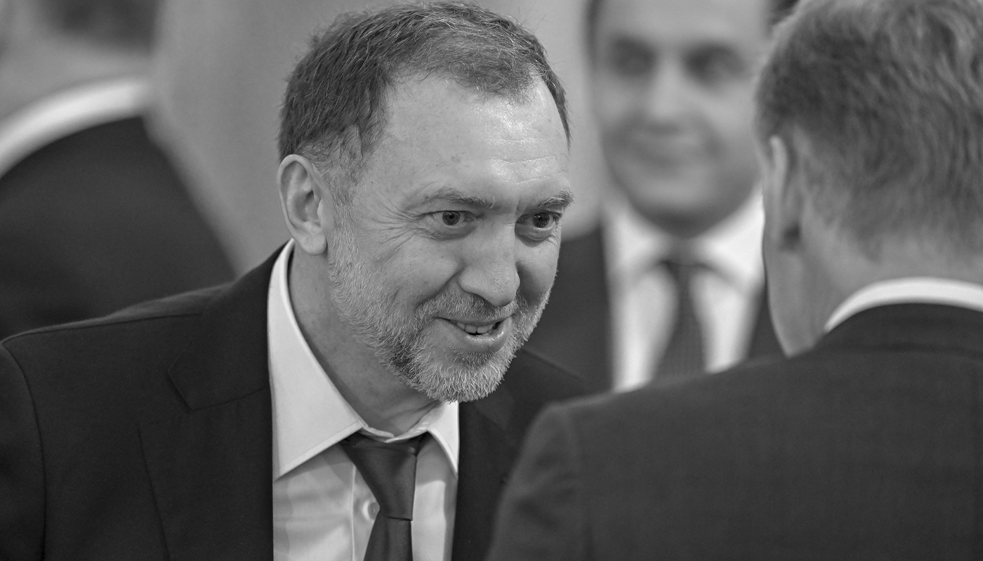 Oleg Deripaska attends the ceremony as Putin awards the Order of St. Andrew to Narendra Modi for his contributions to the relations between the two countries in Moscow, Russia on 9 July 2024.