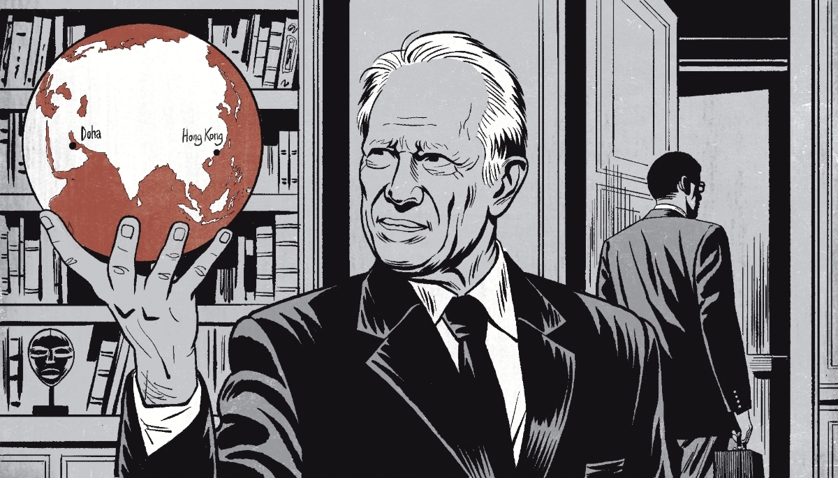 Former French PM Dominique de Villepin.