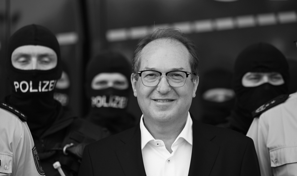 German Interior Minister Alexander Dobrindt on 15 August, 2025.