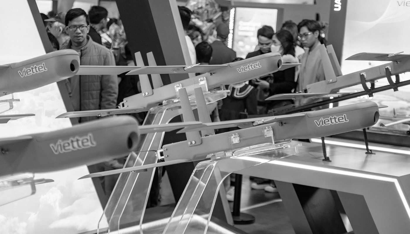 Vietnamese state-owned firm Viettel attended the Vietnam International Defence Expo 2024, held at Gia Lam Airport in December 2024 in Hanoi.