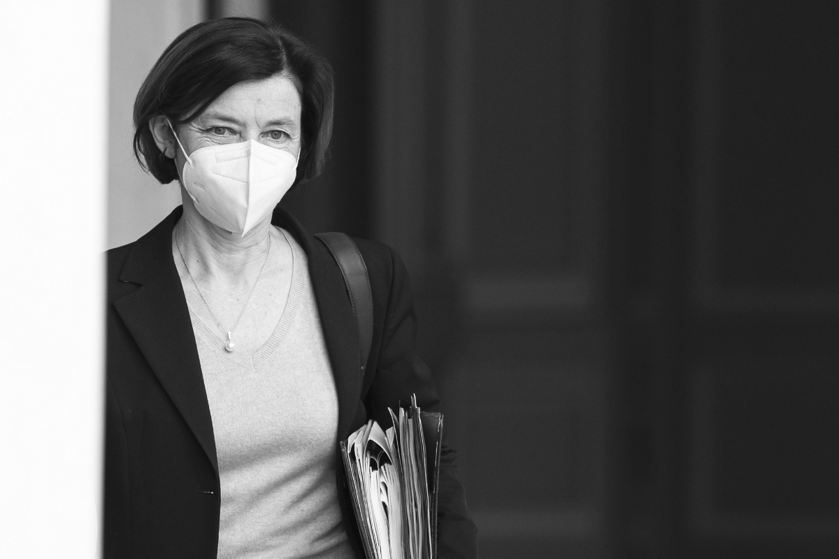 French Defense Minister Florence Parly.