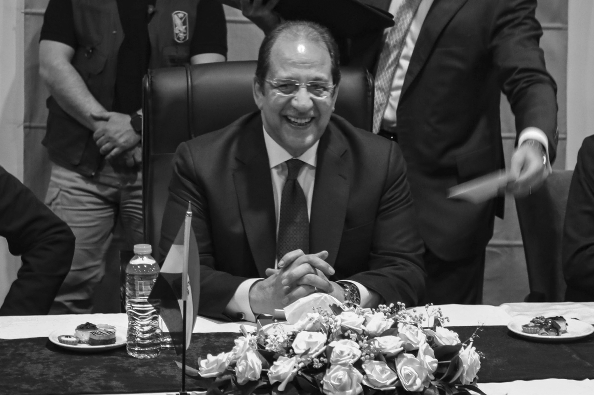 Abbas Kamel, the director of Mukhabarat al-Amma.