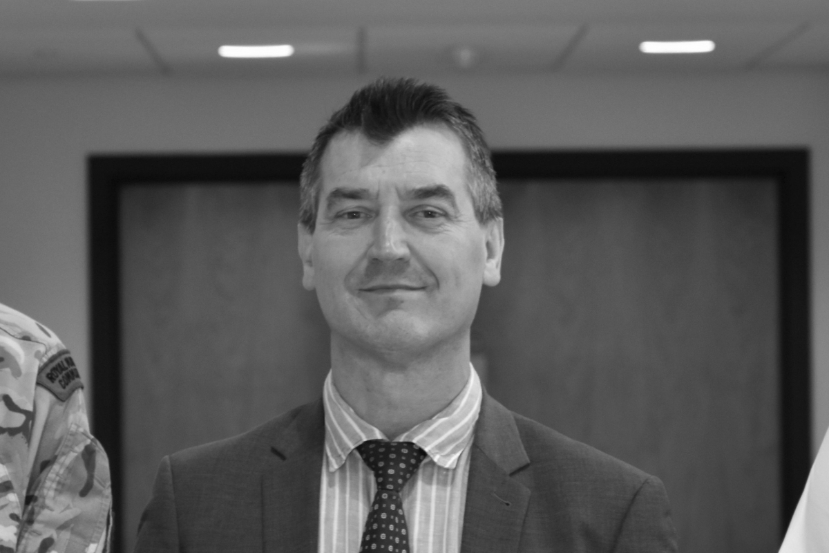 Bertrand Toujouse, former deputy director of French military intelligence service, the DRM.