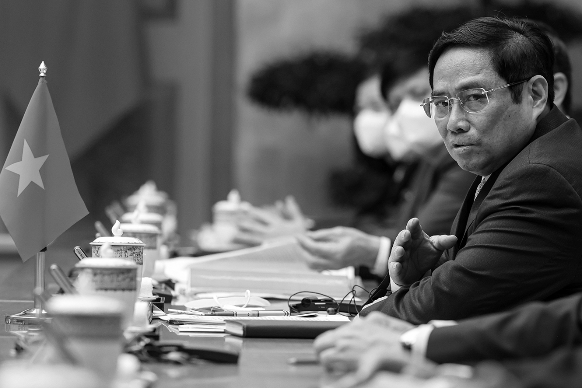 Vietnam's prime minister Pham Minh Chinh.