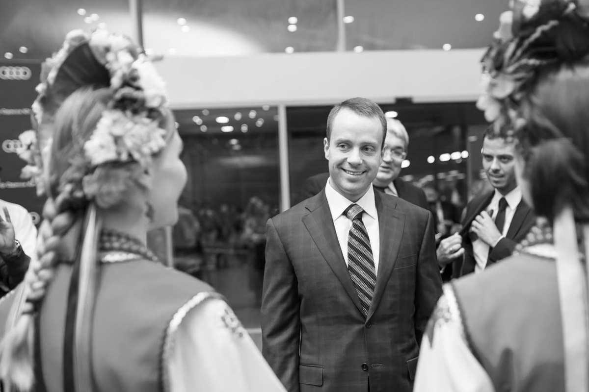 Ukrainian businessman Maxim Chkil.