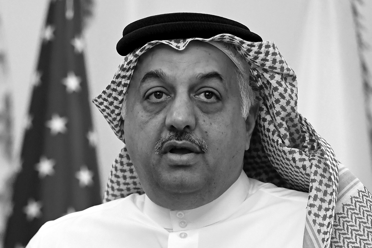 Qatari defence minister Khalid bin Mohammed Al Attiyah.