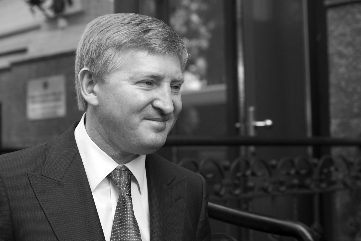 Donetsk oligarch Rinat Akhmetov.