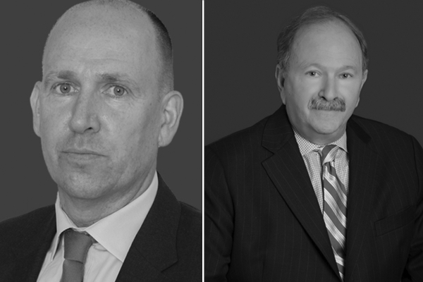 Lee Williamson (left), new head of investigations of former federal prosecutor Bart Schwartz' firm Guidepost Solutions.