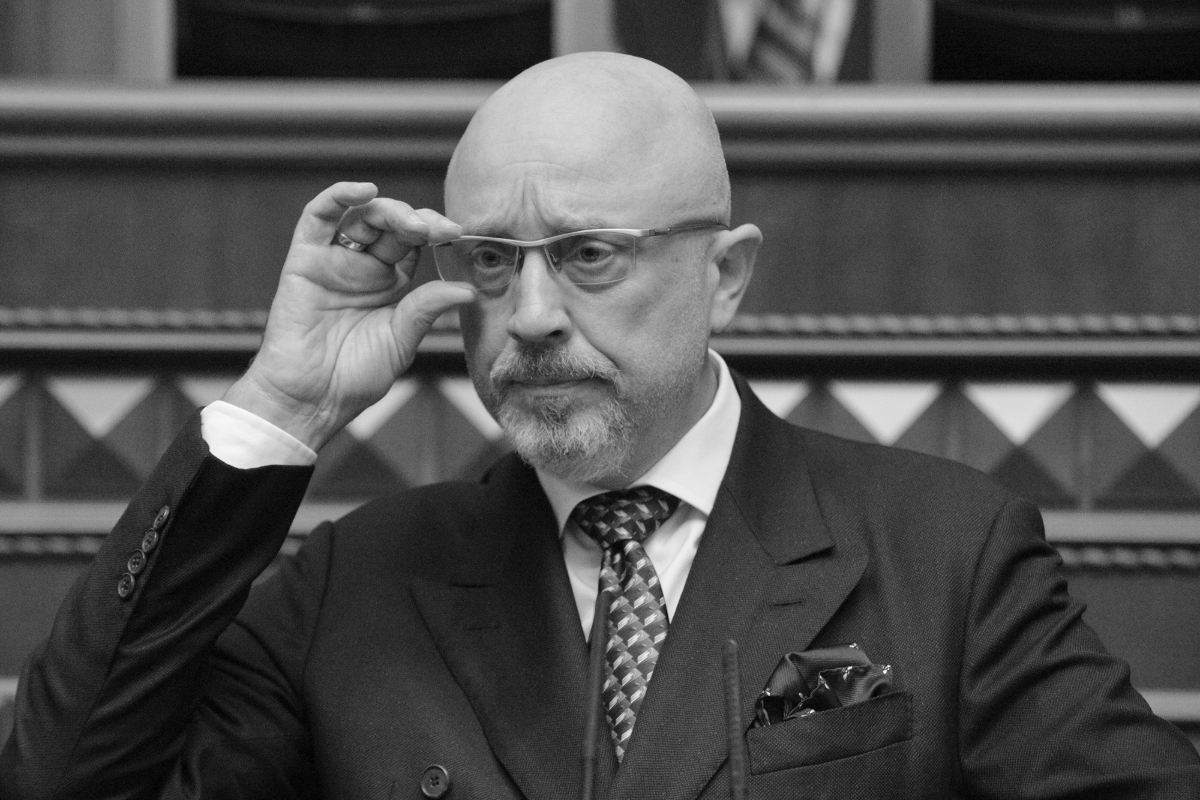 The new Ukrainian Defence Minister Oleksii Reznikov.