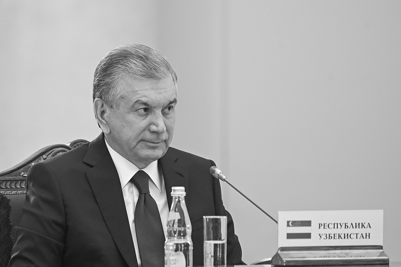 Uzbekistan's President Shavkat Mirziyoyev.