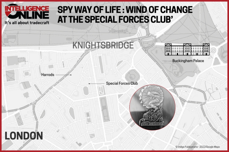 UNITED KINGDOM Wind of change at London's Special Forces Club 25/03