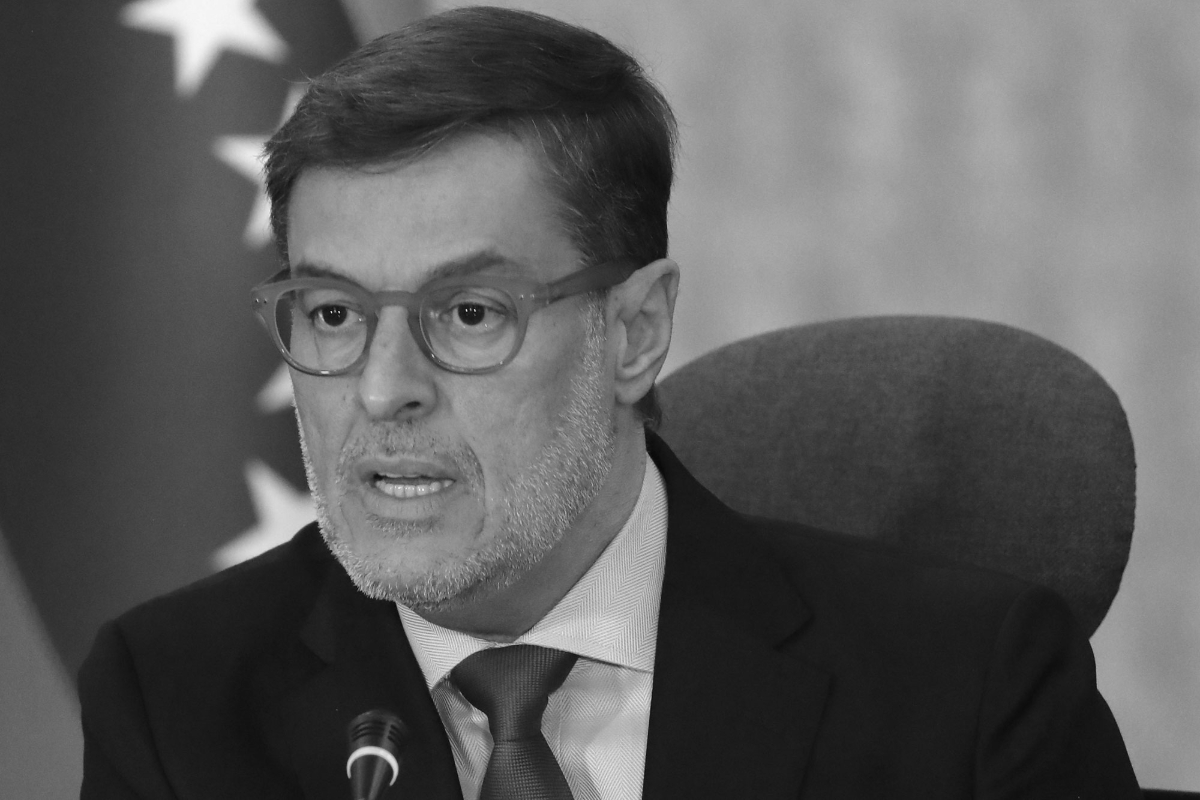 The Venezuelan Minister of Foreign Affairs Felix Plasencia.