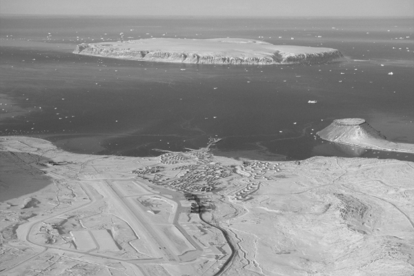 Thule US air base in Greenland.