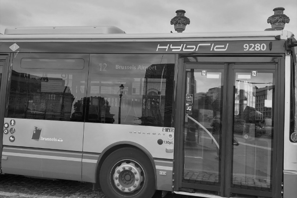 A bus from Express line 12.