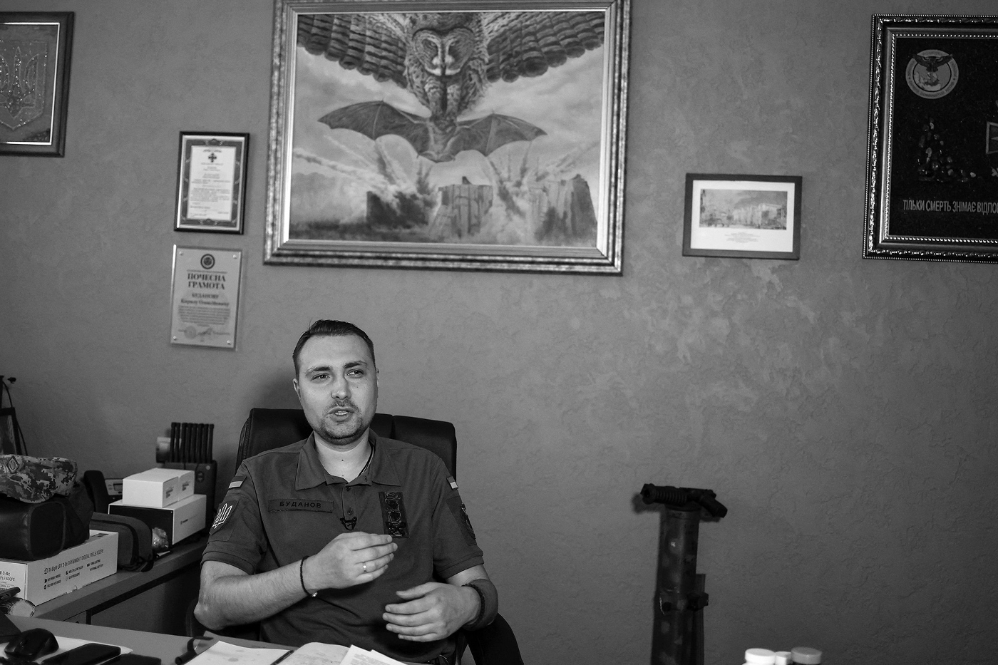 Major General Kyrylo Budanov, chief of the Military Intelligence of Ukraine, 25 June 2022