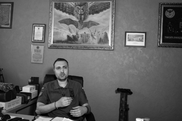 Major General Kyrylo Budanov, chief of the Military Intelligence of Ukraine, 25 June 2022