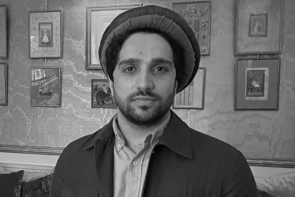 Ahmad Massoud, leader of the National Resistance Front of Afghanistan.