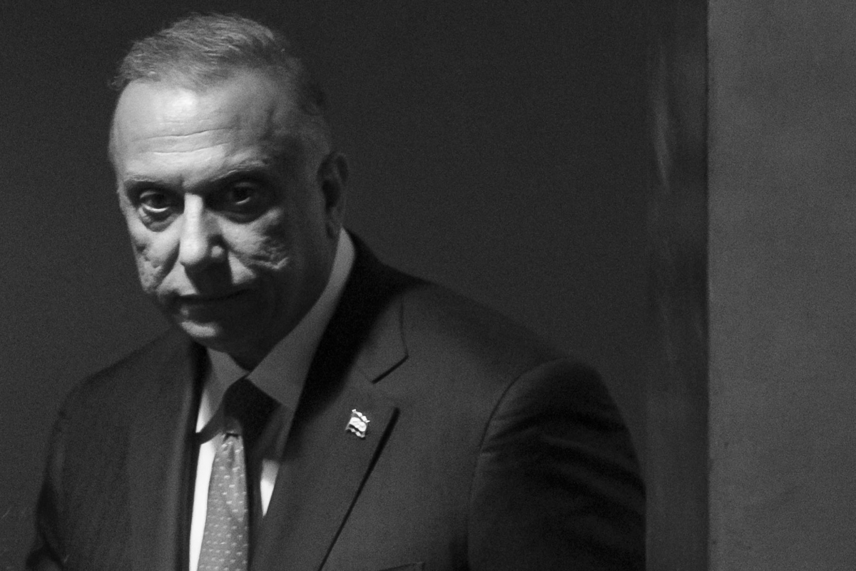 Irakian Prime Minister Mustafa Al-Kadhimi.