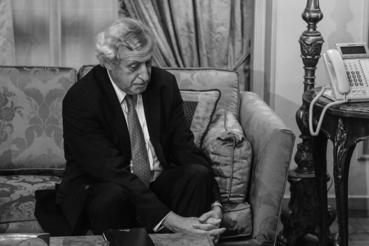 Pierre Vimont in Cairo, Egypt on 27 november 2016.