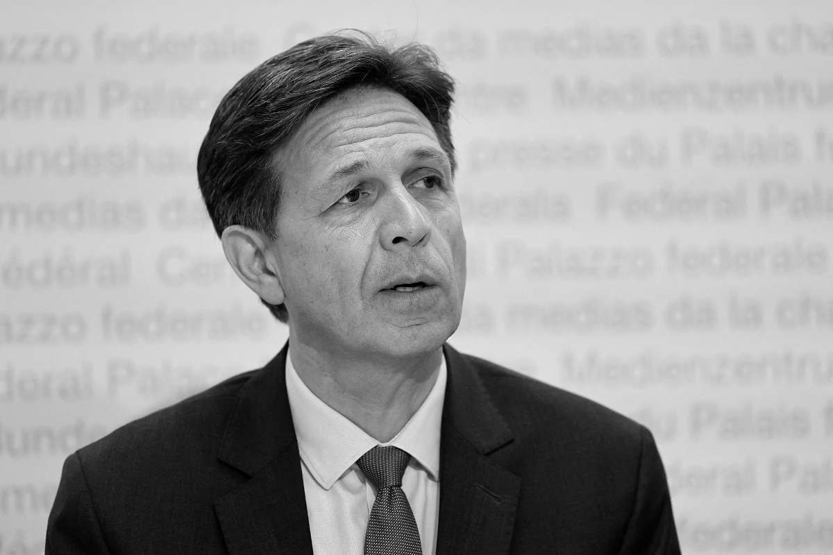 Head of Swiss Federal Intelligence Service Christian Dussey.