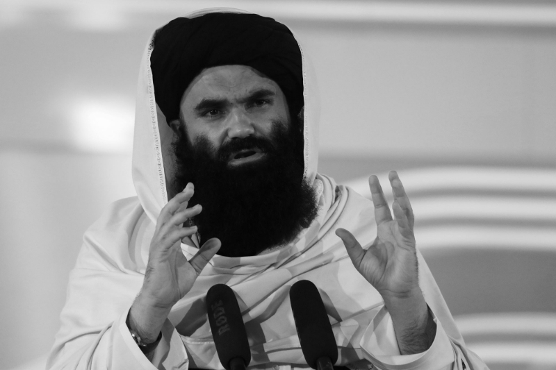 Afghan Taliban's acting Interior Minister Sirajuddin Haqqani.