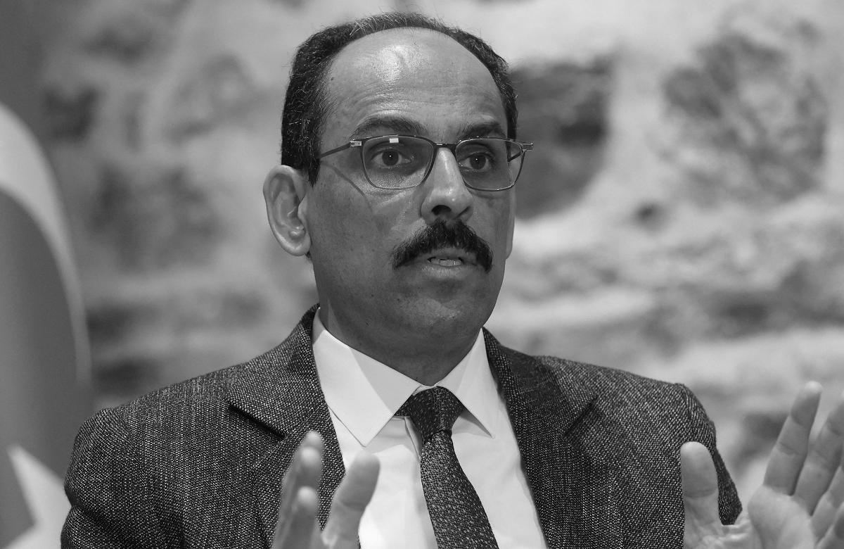 Ibrahim Kalin, head of Turkey's powerful intelligence service, the MIT.