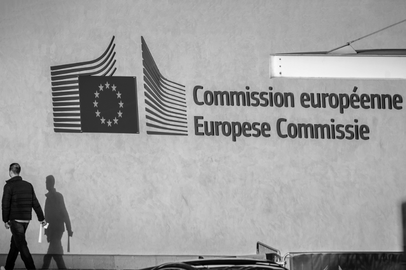 The European Commission building in Brussels.